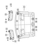 Genuine Mopar Headliner 6KB26BD1AB. Fixed Price $1316.55.