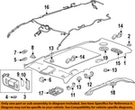Gm Oem 16-25 Acadia Roof Interior Trim-headliner Retainer 23191057. Fixed Price $24.03.