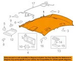 Gm Oem 12-16 Regal Roof Interior Trim-headliner 23102269. Fixed Price $798.77.