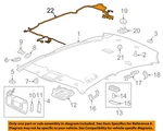 Gm Oem 19-23 Malibu Roof Interior Trim-wire Harness 84155679. Fixed Price $112.98.