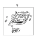 Genuine Mopar Overhead Console 7KX311X7AA. Fixed Price $248.98.