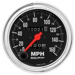 Autometer 2494 Traditional Chrome Mechanical Speedometer 3/8" 160 Mph. Fixed Price $182.01.