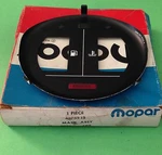 Nos Mopar, Fuel/temperature Gauge Dash Mask Assy. 1981-1989 Dodge/plymouth Van.. Fixed Price $20.00.