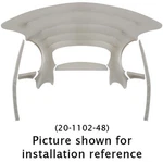 1968-1977 Vw Beetle Super Sedan Tmi Off White Headliner Easy Install. Fixed Price $99.00.