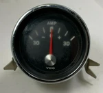 Vdo Marine Ammeter Gauge 2-3/8" Diameter 30 Scale 12V Made Germany. Fixed Price $59.95.