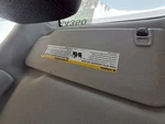 2014 Chevrolet Equinox Used Passenger Right Sun Visor Black Oem 268-02117R. Fixed Price $80.70.
