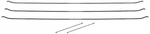 1967-68 Mustang Fastback Headliner Bow Set. Fixed Price $79.99.