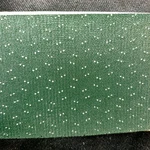 1973 Gm Green Pierced W Stripesheadliner Detroit Number H1393 (price Per Yard). Fixed Price $60.00.