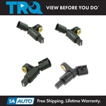 Front & Rear Abs Wheel Speed Sensor Kit Set Of 4 For Vw Volkswagen Audi New. Fixed Price $49.95.