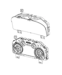 Genuine Mopar Instrument Cluster Mask And Lens 68259702AA. Fixed Price $171.99.