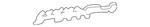 Genuine Toyota Headliner Spacer 66425-42020. Fixed Price $10.56.
