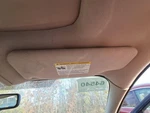 2008 Ford Edge Passenger Right Sun Visor W/ Illumination - Used 129K Miles. Fixed Price $80.70.