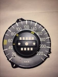 220 Km/h Vdo Mercedes Speedometer Dial 114 542 01. Fixed Price $15.00.