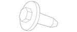 Oem New Ford 2009-21 Ecosport Expedition Flex Lower Panel Fastener W709995-S300. Fixed Price $13.76.