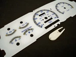 Fits 93 94 Mazda B2300 B3000 B4000 Kilometers Cluster W/ Rpm White Face Gauges. Fixed Price $39.99.