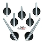 Escalade Premium Speedo Cluster Pointer Set For 2003-2013 Gm Gauges White Chrome. Fixed Price $42.75.