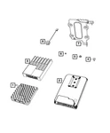 Genuine Mopar Audio Microphone 68207349AB. Fixed Price $51.57.