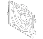 Genuine Hyundai Fan Shroud 25350-1W052. Fixed Price $124.49.