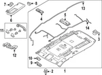 Genuine Mazda Headliner Wiring Harness KCME-67-100. Fixed Price $77.87.