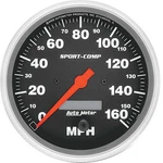 Auto Meter Sport Comp Series 5" 160 Mph Programmable Electronic In Dash. Fixed Price $352.99.
