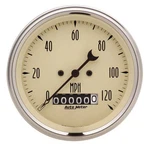 Autometer 1879 Antique Beige Speedometer 3-3/8", 120 Mph Electric. Fixed Price $283.29.
