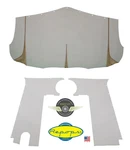1941-1949 International Truck KB6-KB14 Headliner & Side Panels Off White. Fixed Price $349.99.