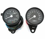 Kmh Mini Speedometer W/ Indicator Lights 1400:60 & Tachometer 1:7 - Black. Fixed Price $148.95.