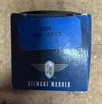 Stewart Warner Temperature Sender Kit, Dual Gauge, 100-240 Deg F, Part #82503. Fixed Price $35.00.