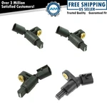 Front & Rear Abs Wheel Speed Sensor Kit Set Of 4 For Vw Volkswagen Audi New. Fixed Price $49.85.