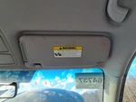 2010 Hyundai Santa Fe Passenger Sun Visor Gray Used 268-11548R 143K Miles. Fixed Price $80.70.