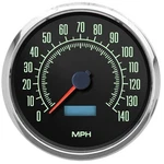 New Vintage Usa 69150-01 1969 Series 4 3/8" Speedometer Black. Fixed Price $329.99.