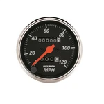 Auto 1476 Gauge Speedometer 3 1/8" 120MPH Mechanical Designer Black. Fixed Price $181.03.