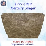 New 1977-1979 Mercury Cougar Hood Insulation Gray/black Rem #LMR-HIN-290. Fixed Price $84.99.