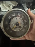 Vintage 60'S Volkswagen Beetle Speedometer Vdo 111957023C. Fixed Price $50.00.