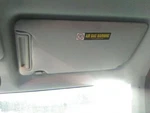 03-06 Honda Element Right Passenger Sun Visor Without Illumination Ex. Fixed Price $68.44.