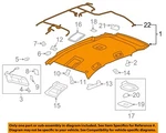 Gm Oem 12-13 Captiva Sport Roof Interior Trim-headliner 19257758. Fixed Price $949.94.