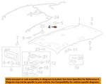 Gm Oem 03-22 Encore Roof Interior Trim-headliner Retainer 15989479. Fixed Price $28.52.