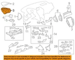 Gm Oem 10-12 Srx Instrument Panel Components-cluster Bezel 20890400. Fixed Price $126.22.