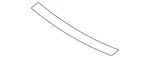 Genuine Ford Sunroof Opening Trim FT4Z-5851916-A. Fixed Price $268.86.