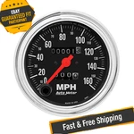 Auto 2494 Mechanical Chrome Speedometer Gauge, 3-3/8", 160 Mph. Fixed Price $199.72.