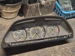 89-91 Mercedes W126 420SEL 560SEC Instrument Cluster Speedometer 1265424160 203K. Fixed Price $199.99.