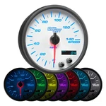 Glowshift In-dash 140 Mph Speedometer Gauge Kit 3-3/4" 95MM, White 7 Color. Fixed Price $134.99.