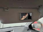 2013 Hyundai Elantra Passenger Sun Visor Gray Used Oem 268-11524AR. Fixed Price $80.70.