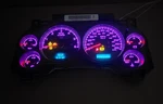 Silverado, Yukon, Sierra, Tahoe Instrument Gauge Cluster Speedometer Purple Leds. Fixed Price $249.99.