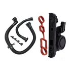 5PCS Pcv Crankcase Vent Valve Kit For Volkswagen Jetta Passat 2006-2008 Eos Gti. Fixed Price $38.41.