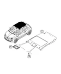 Genuine Mopar Headliner 7TN81U00AA. Fixed Price $1294.85.