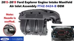 2015-2019 Ford Explorer Engine Intake Manifold Air Inlet Assembly FT4Z-9424-B. Fixed Price $95.00.