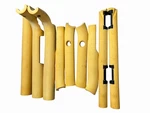 9 Piece Set Complete Factory 03-06 Jeep Tj Wrangler Roll Bar Foam Pad. Fixed Price $139.99.