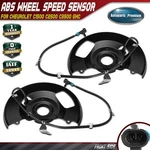 2X Front Abs Wheel Speed Sensor With Dust Shield For Chevy C1500 K1500 2500 Gmc. Fixed Price $47.98.