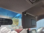 2012 Nissan Frontier Right Passenger Sun Visor Gray Used 268-11691AR. Fixed Price $80.70.